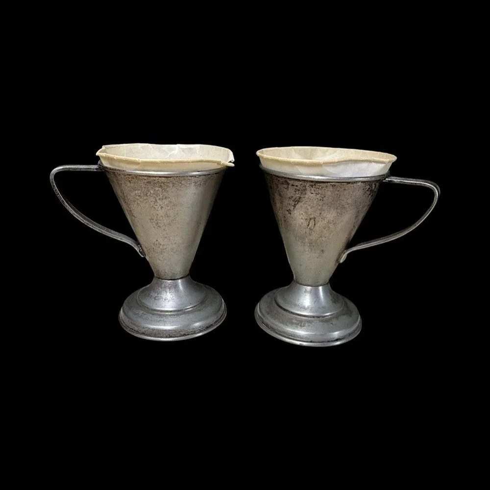 Antique Soda Fountain Vortex Holders for‎ Dixie Cup Paper Cups Ice Cream Sundae